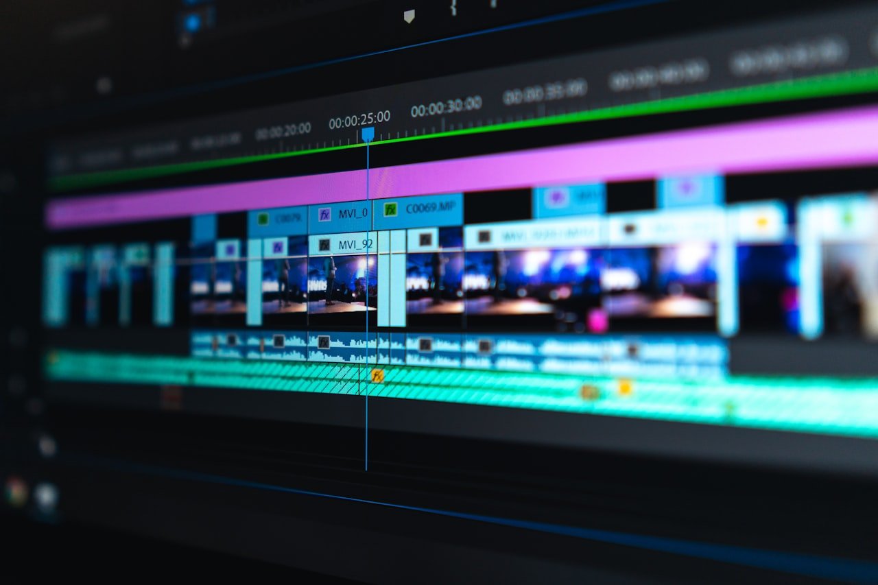 Video production and content creation setup